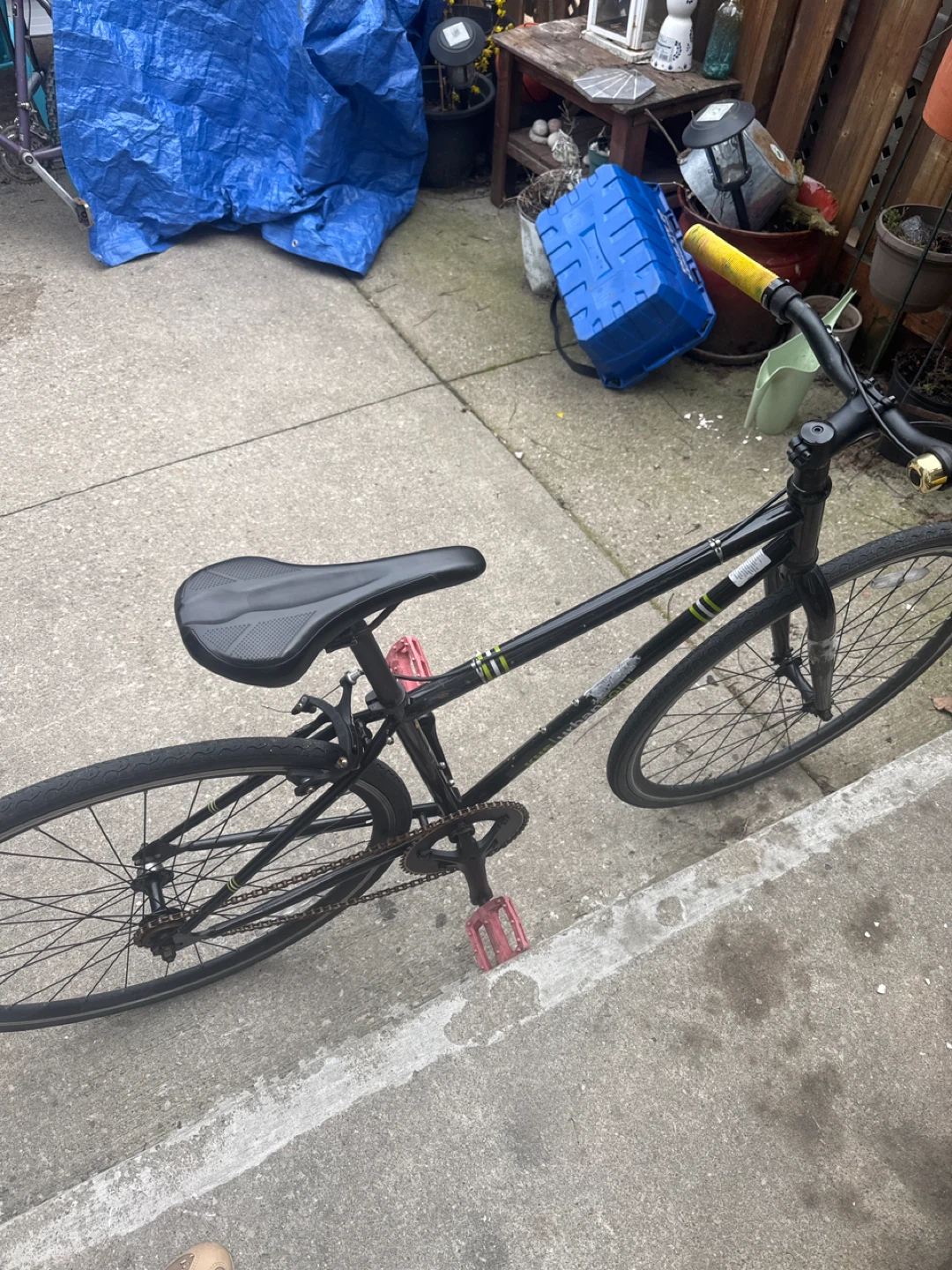 Black Urban Trail Bike - photo 2