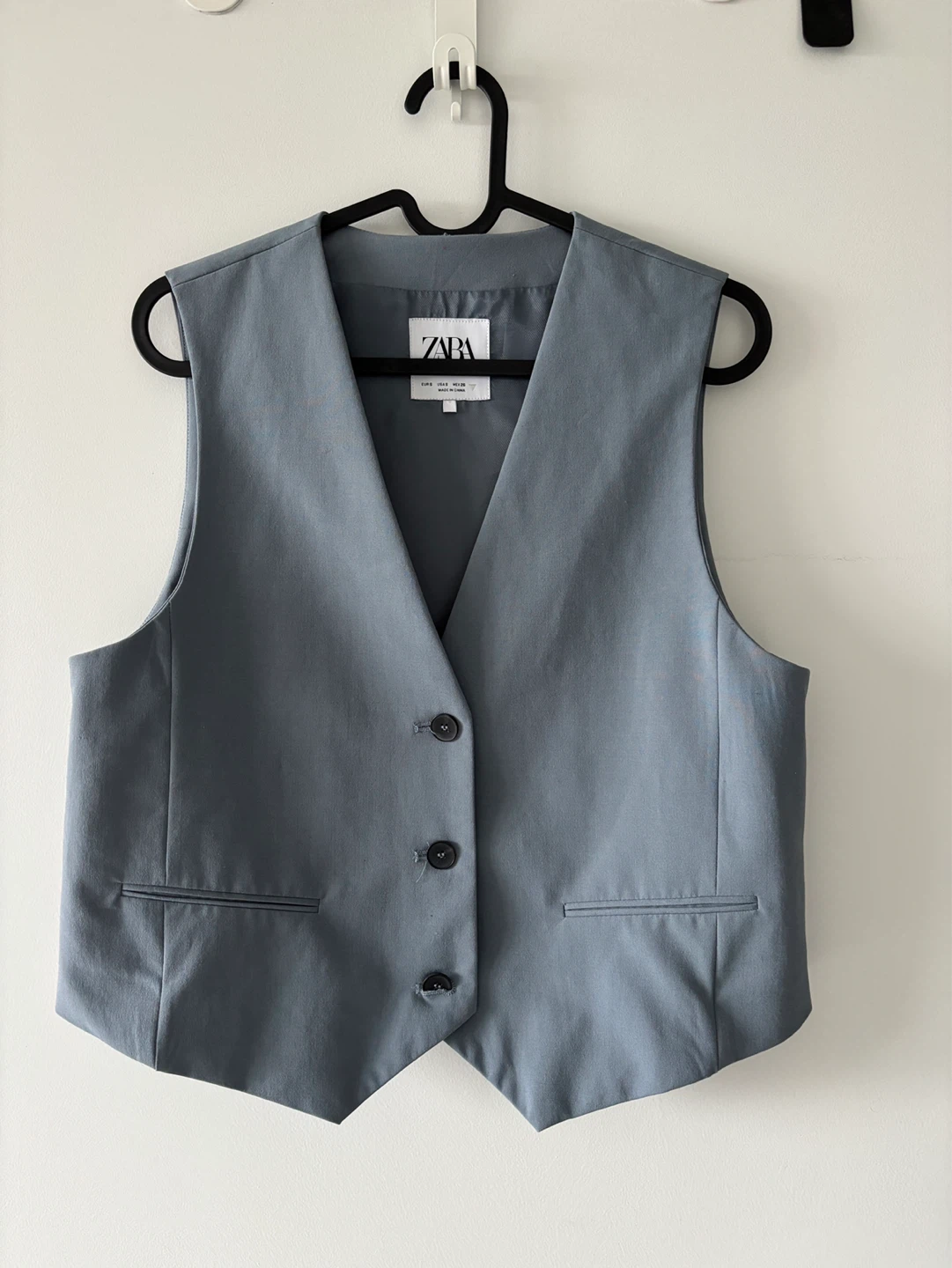 ZARA Gray Vest - Size S