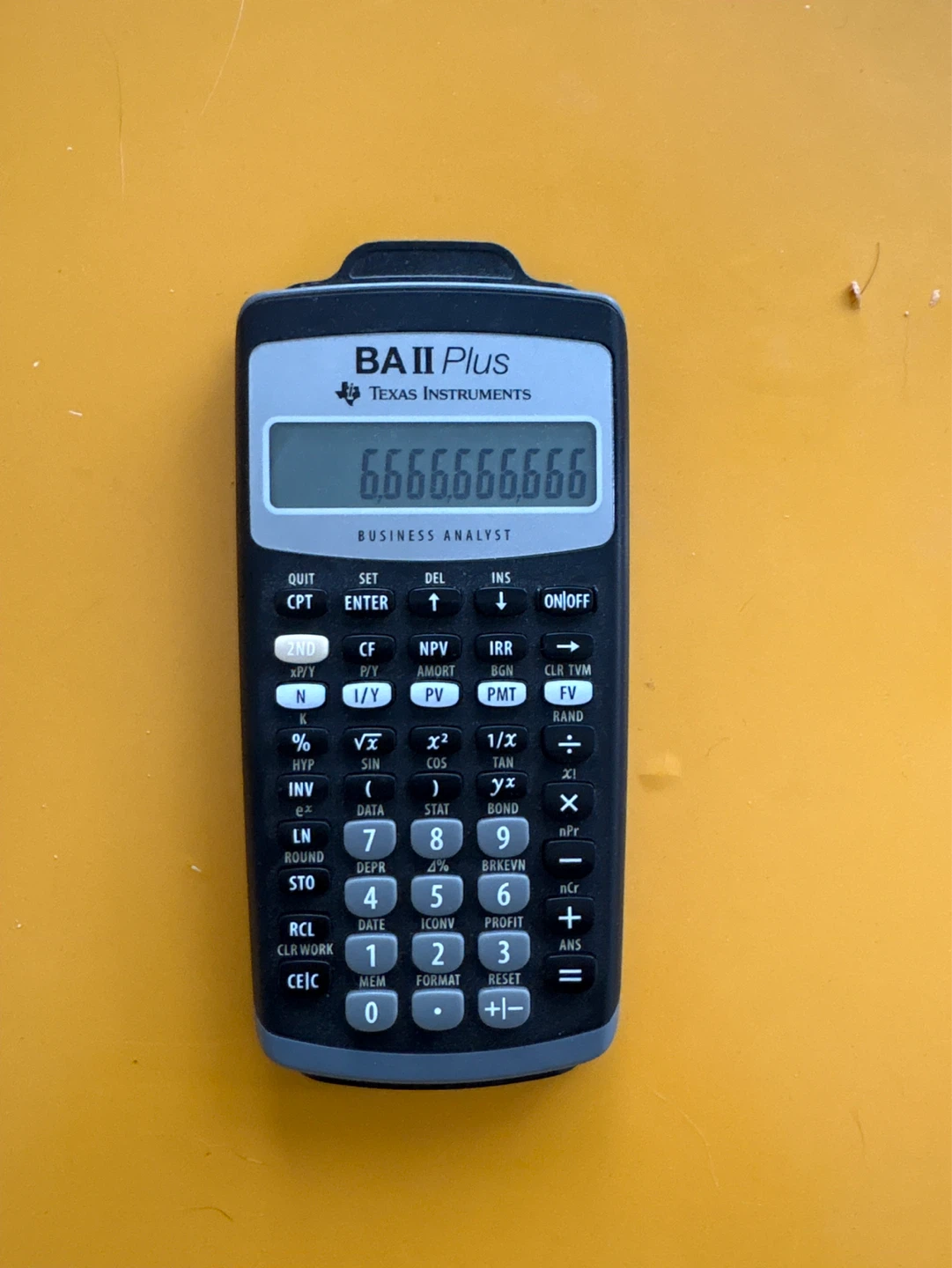 Texas Instruments BA II Plus Business Analyst Calculator