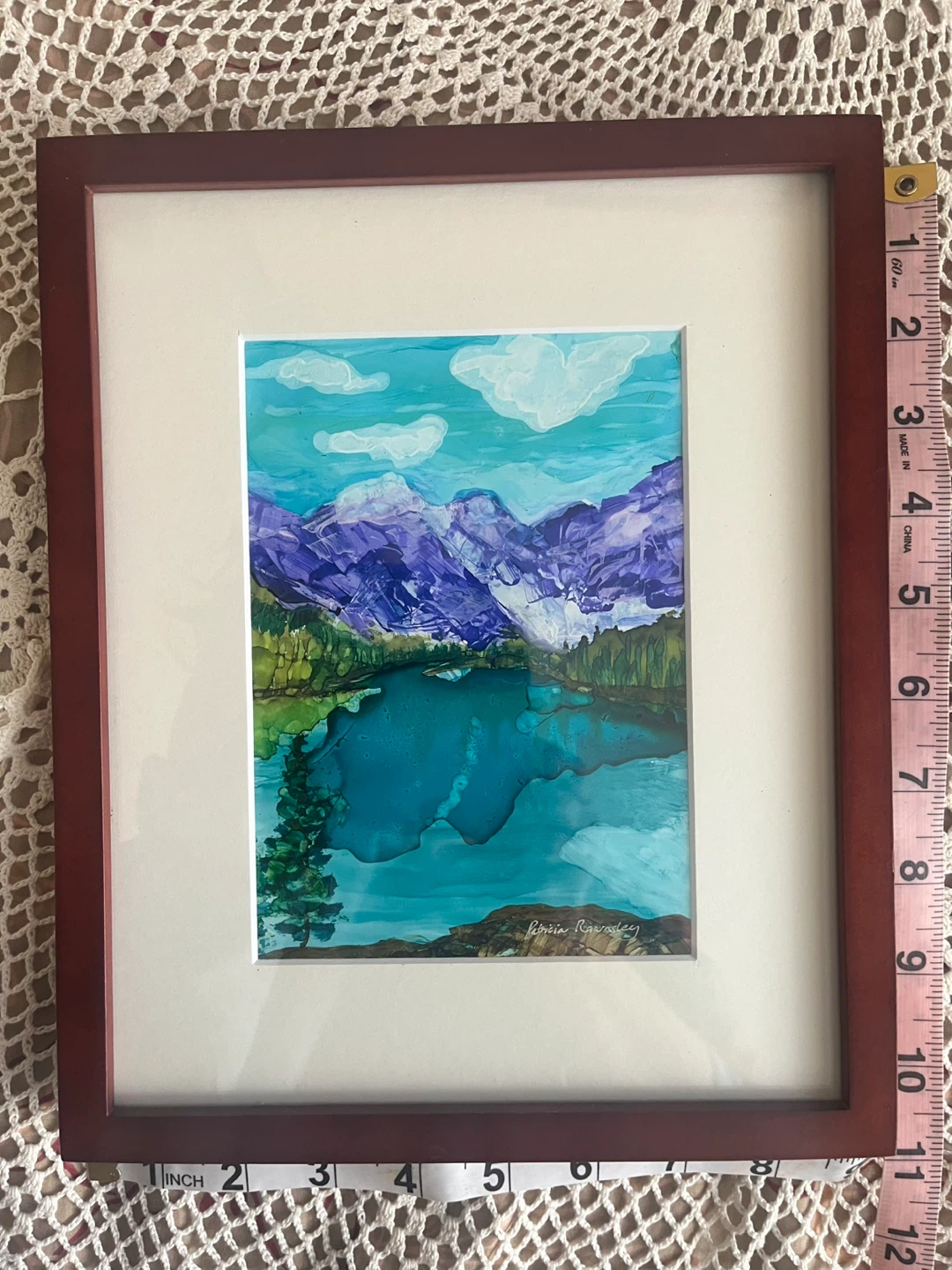 Art- Original Art- Alcohol Ink Painting by Calgary Artist - photo 2
