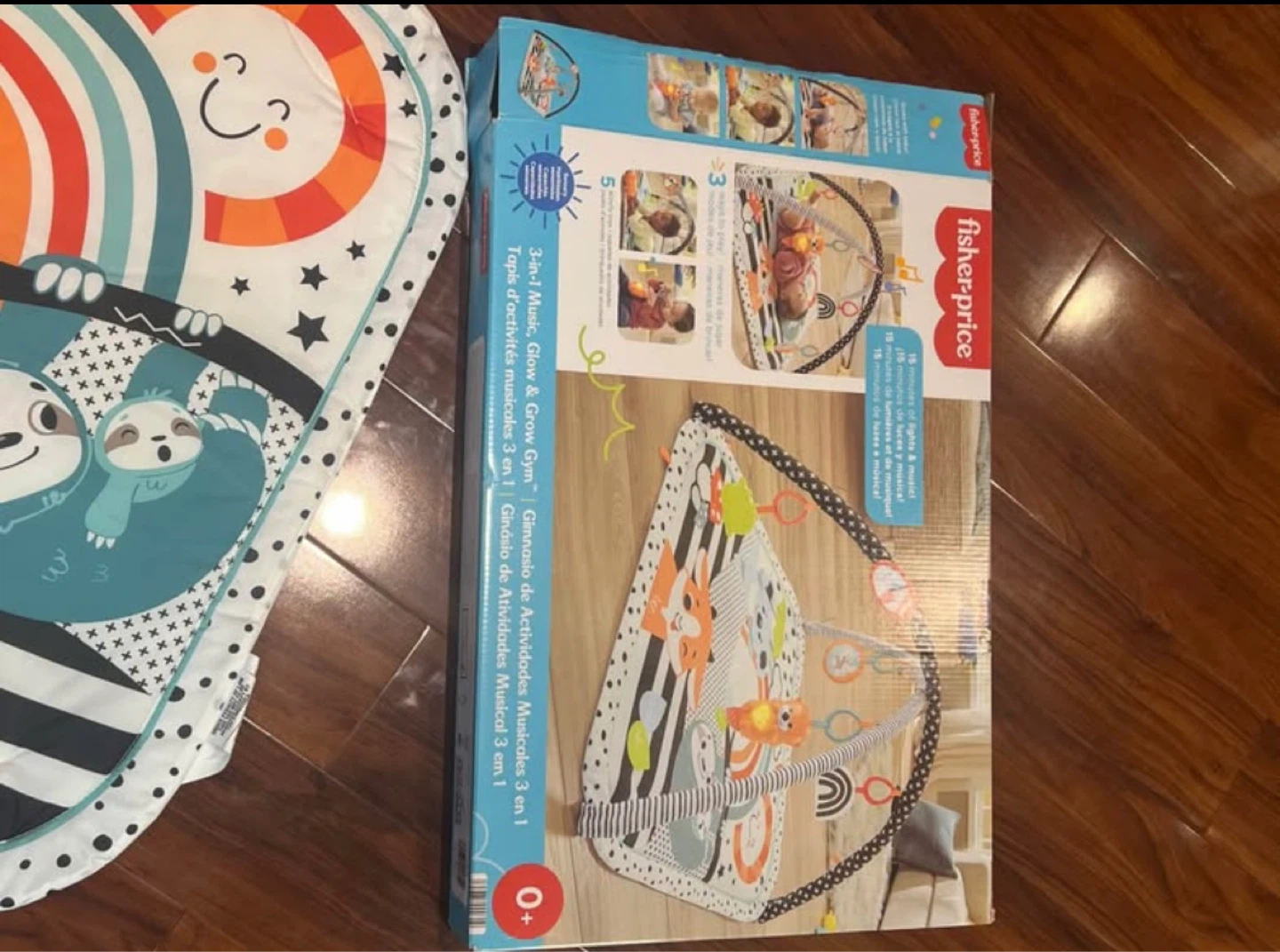 Fisher-Price 3-in-1 Music, Glow & Grow Gym - photo 3