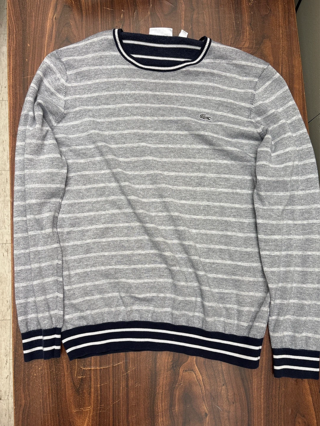 Lacoste Striped Crewneck Sweater Men's US S
