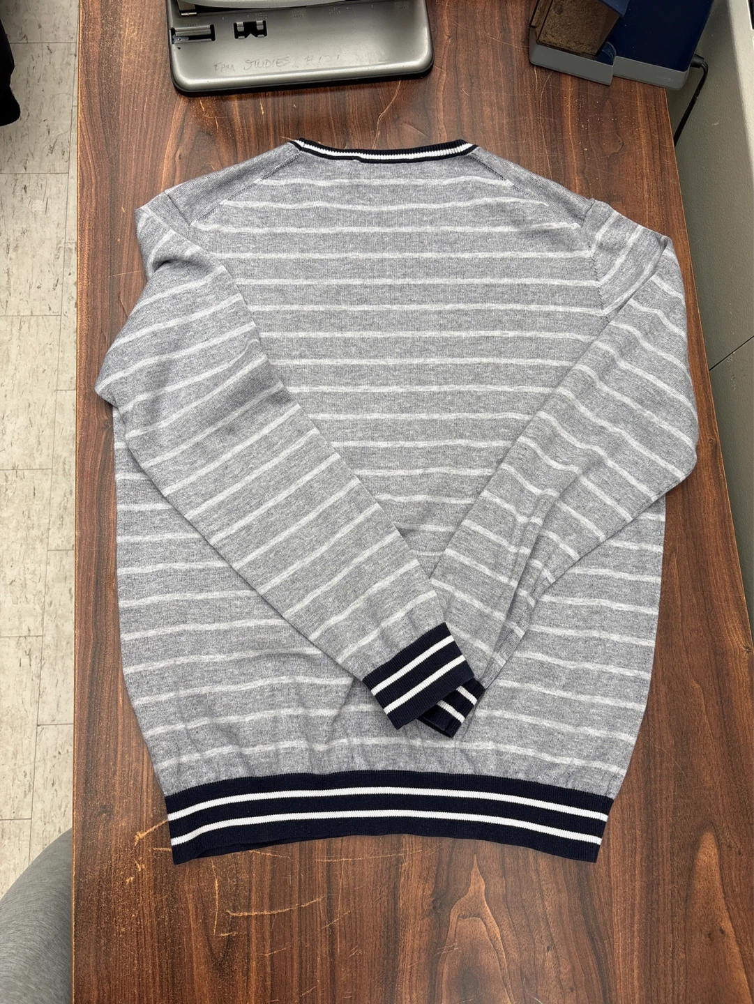 Lacoste Striped Crewneck Sweater Men's US S - photo 3