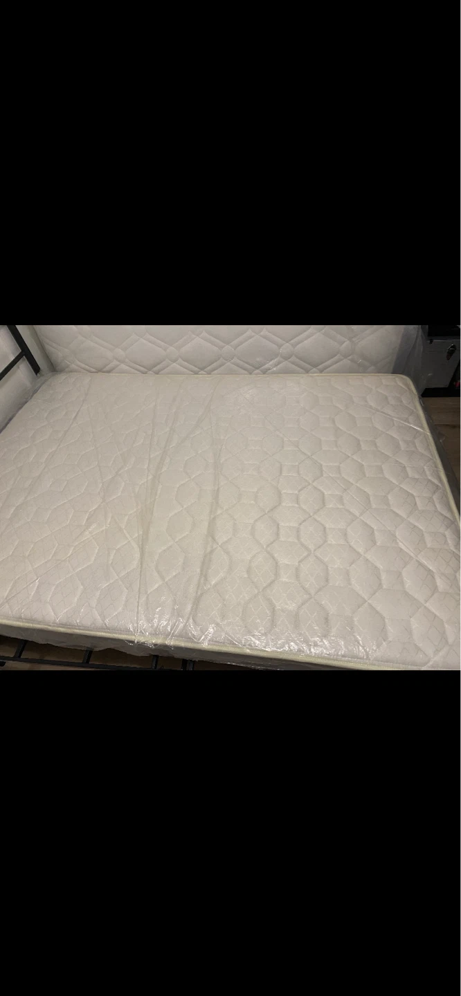 White Quilted Double Mattress
