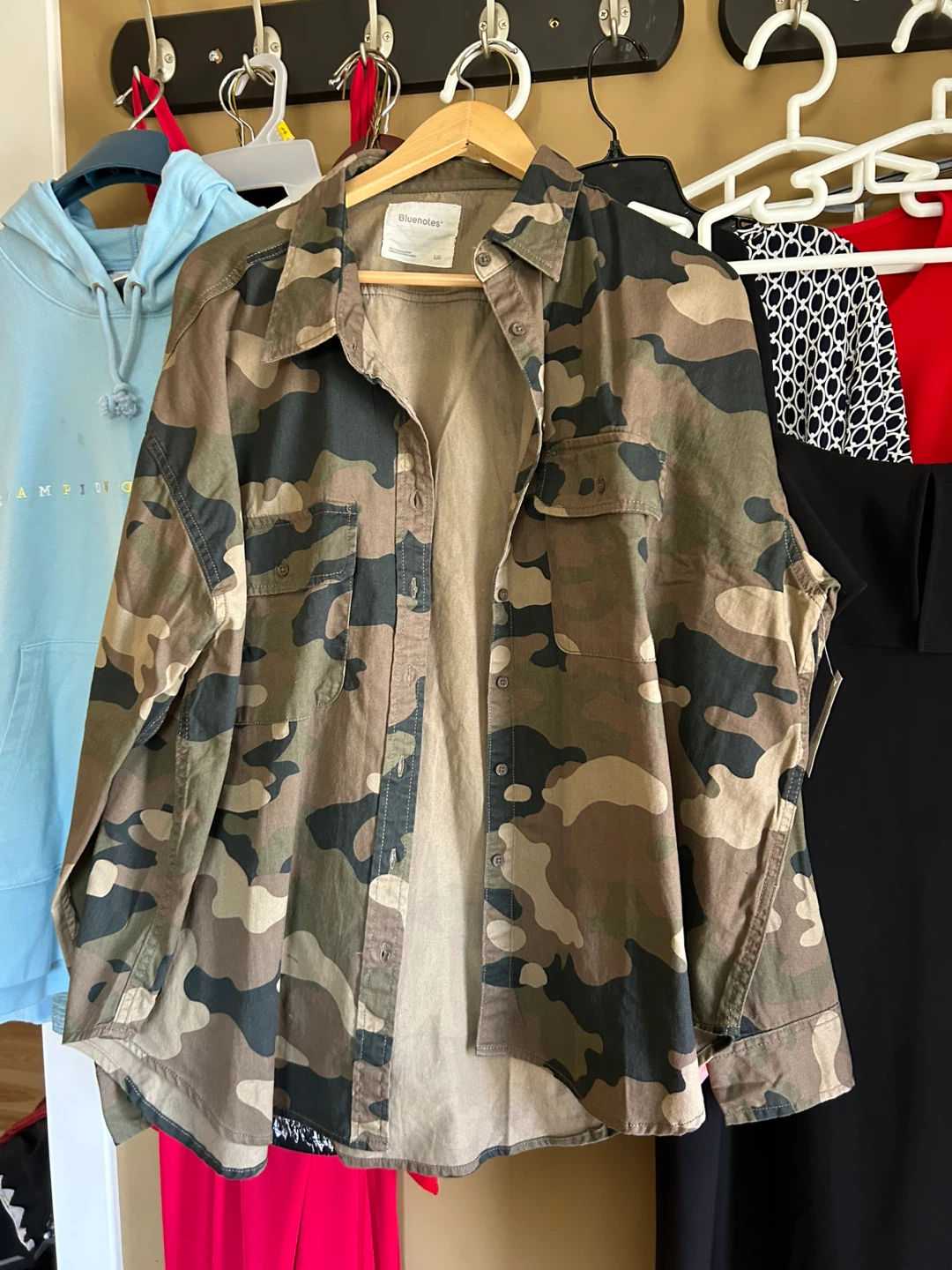 Bluenotes Camouflage Shirt - Size L