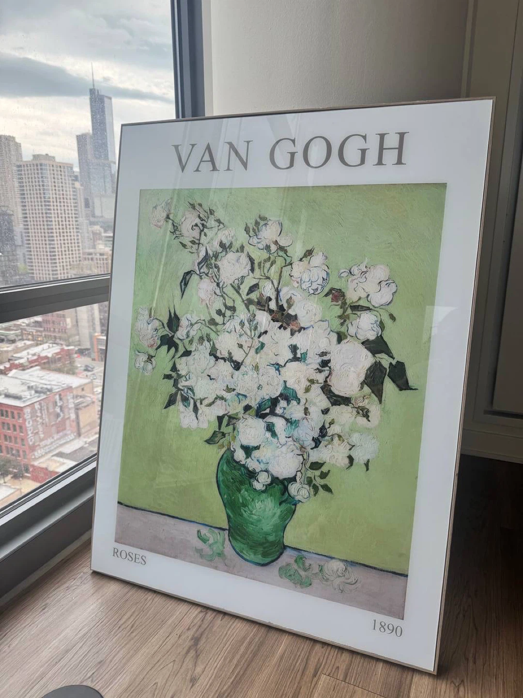 Van Gogh Roses Print - photo 2