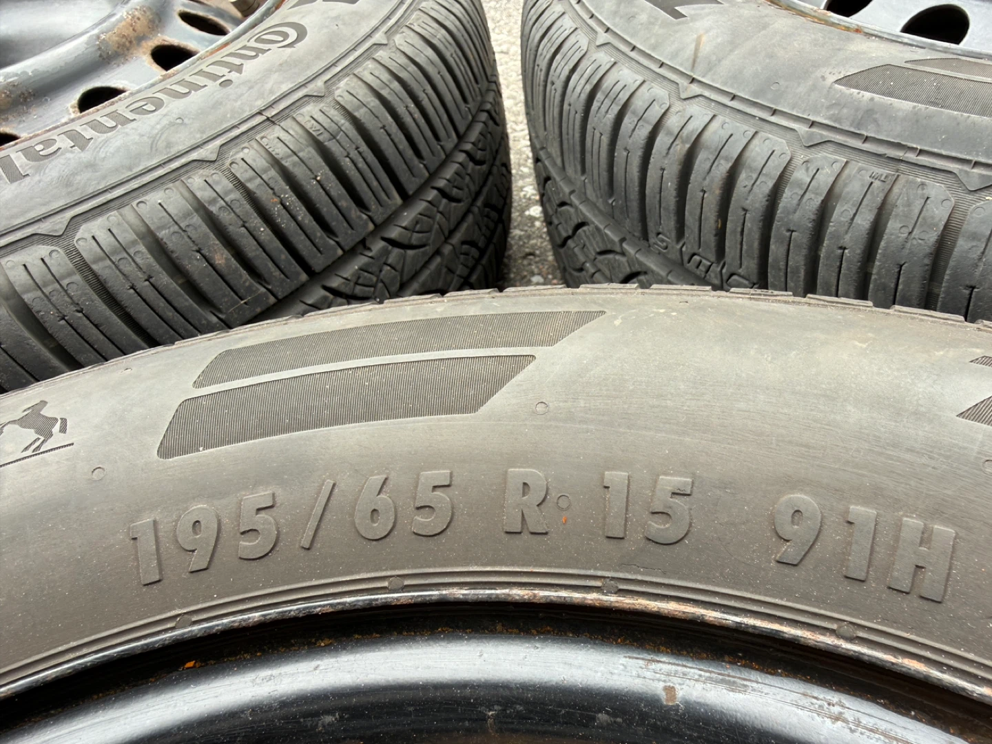 Continental summer tires  with rims - photo 2