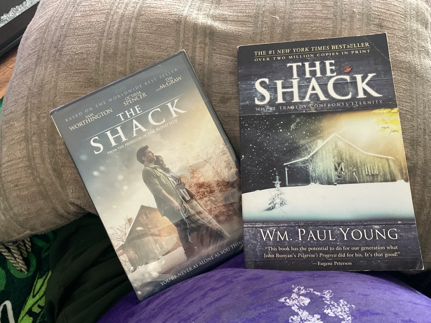 The Shack DVD and Book