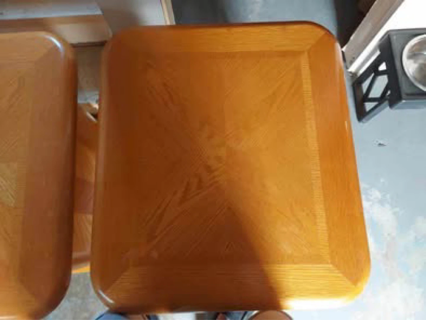 Set of 2 Wood End Tables - photo 2