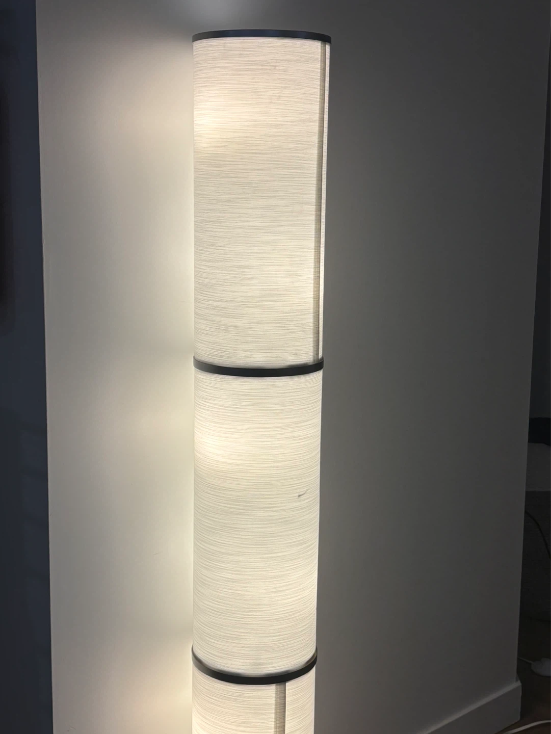 Modern Fabric Column Floor Lamp - photo 2