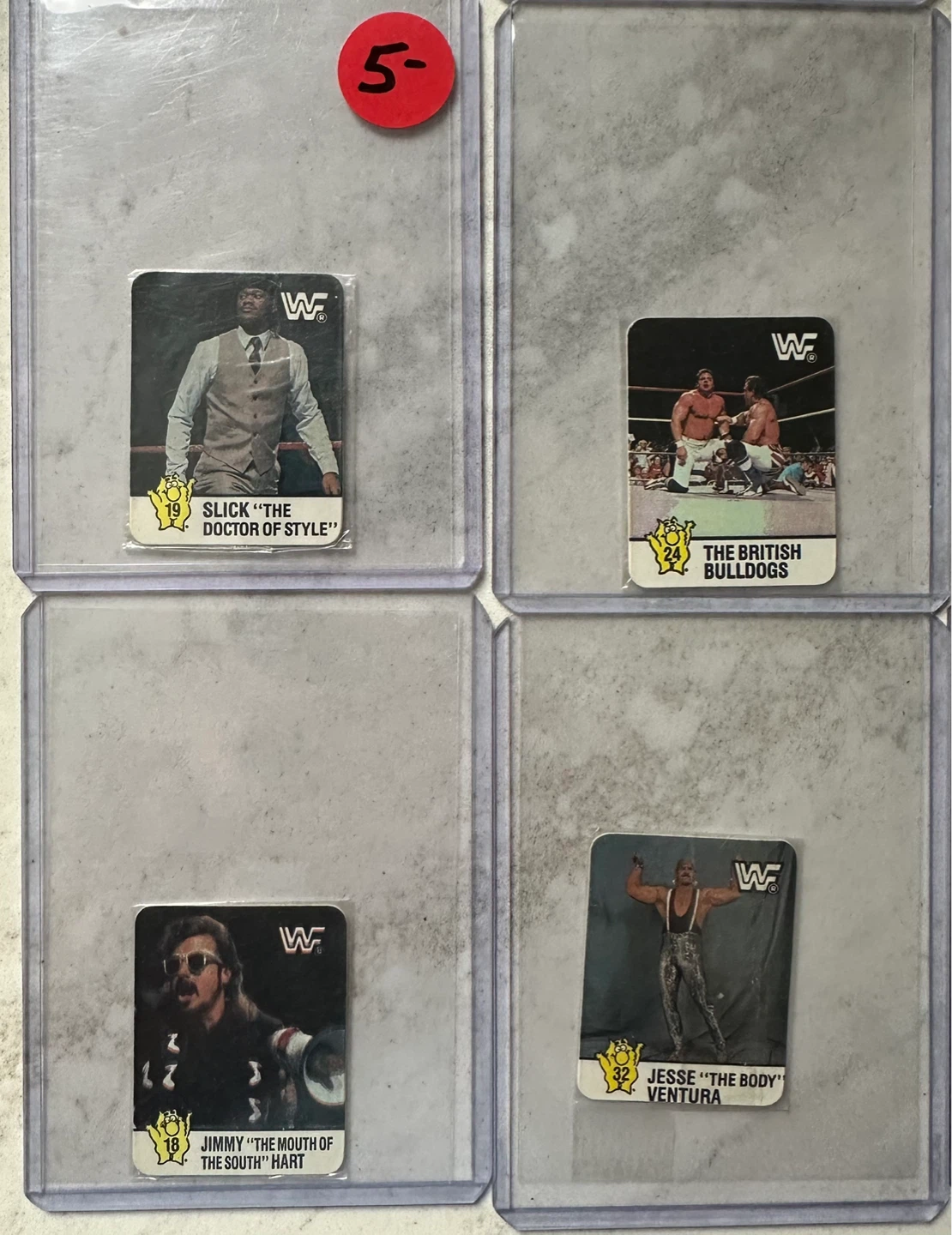 1988 Hostess WWF Wrestlemania lV Stickers (Still Sealed) - photo 3