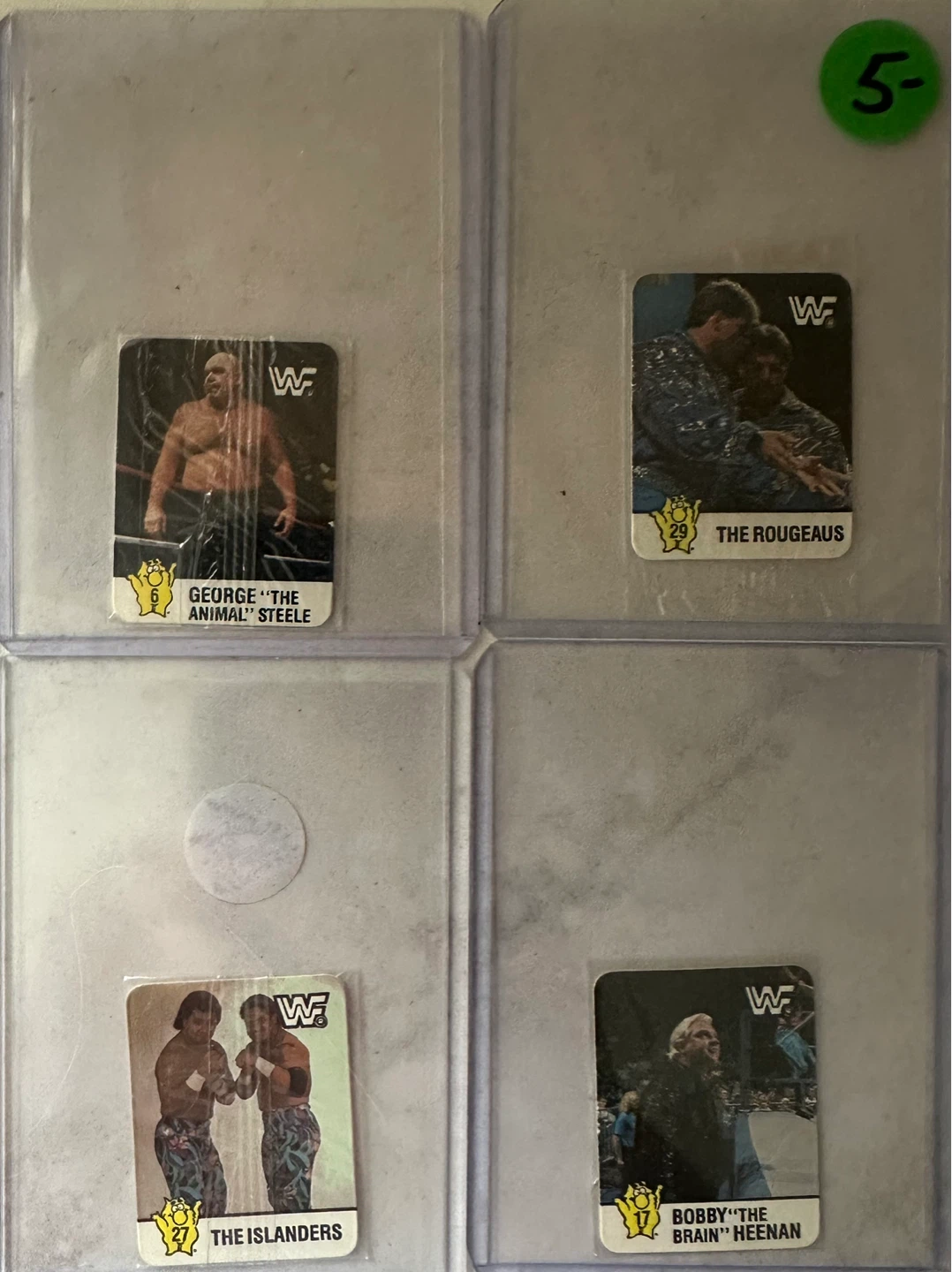 1988 Hostess WWF Wrestlemania lV Stickers (Still Sealed) - photo 4
