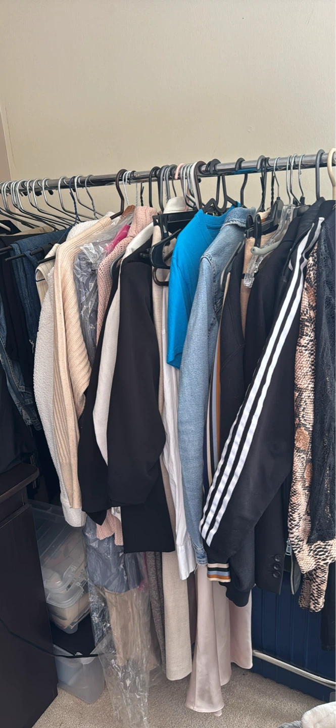 Assorted women's clothing