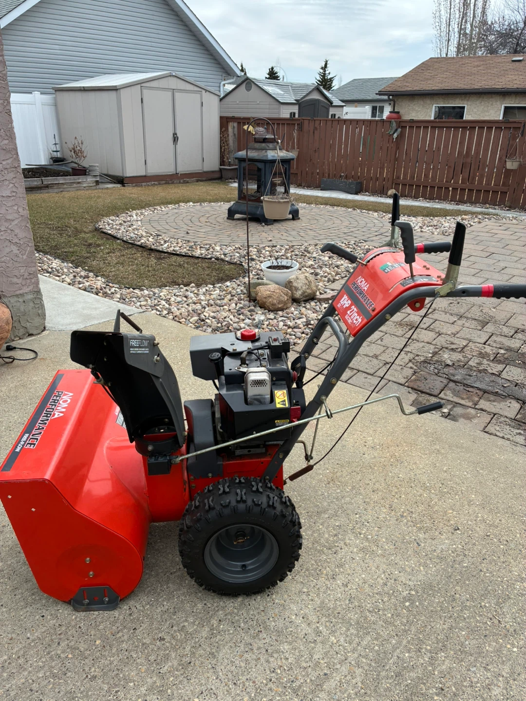 NOMA Performance 10HP 27 Inch Snow Blower