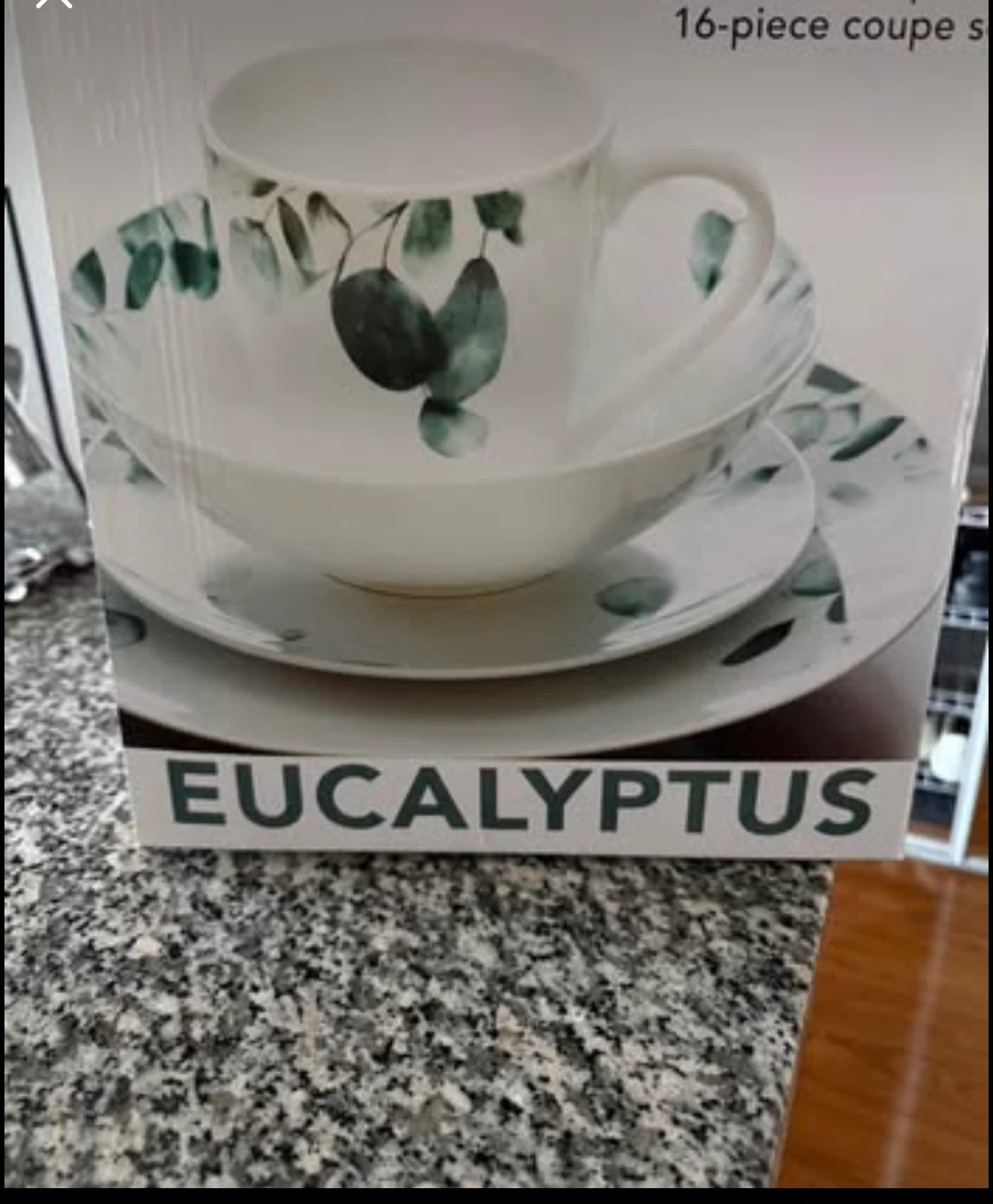 LC Studio Eucalyptus 16-Piece Dining Set