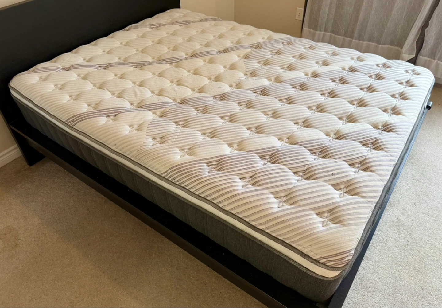 IKEA Bed with SERTA Mattress (QUEEN) - photo 4