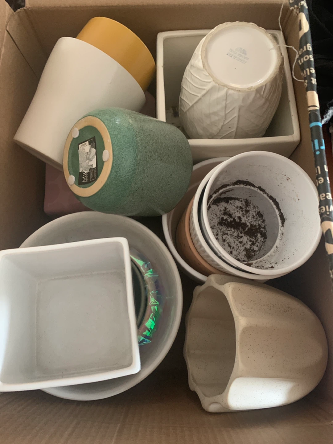 Assorted Ceramic Plant Pots