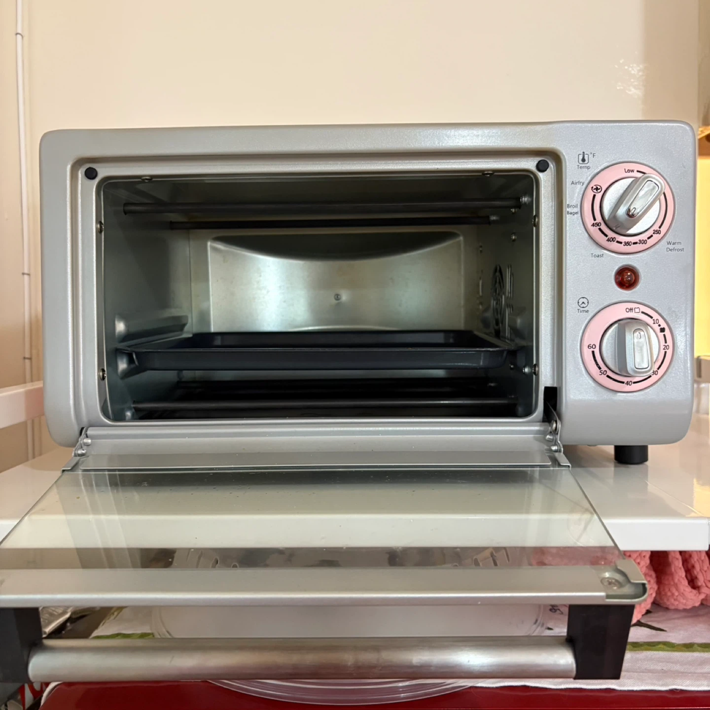 GreenLife Toaster Oven & Air Fryer - Pink - photo 3