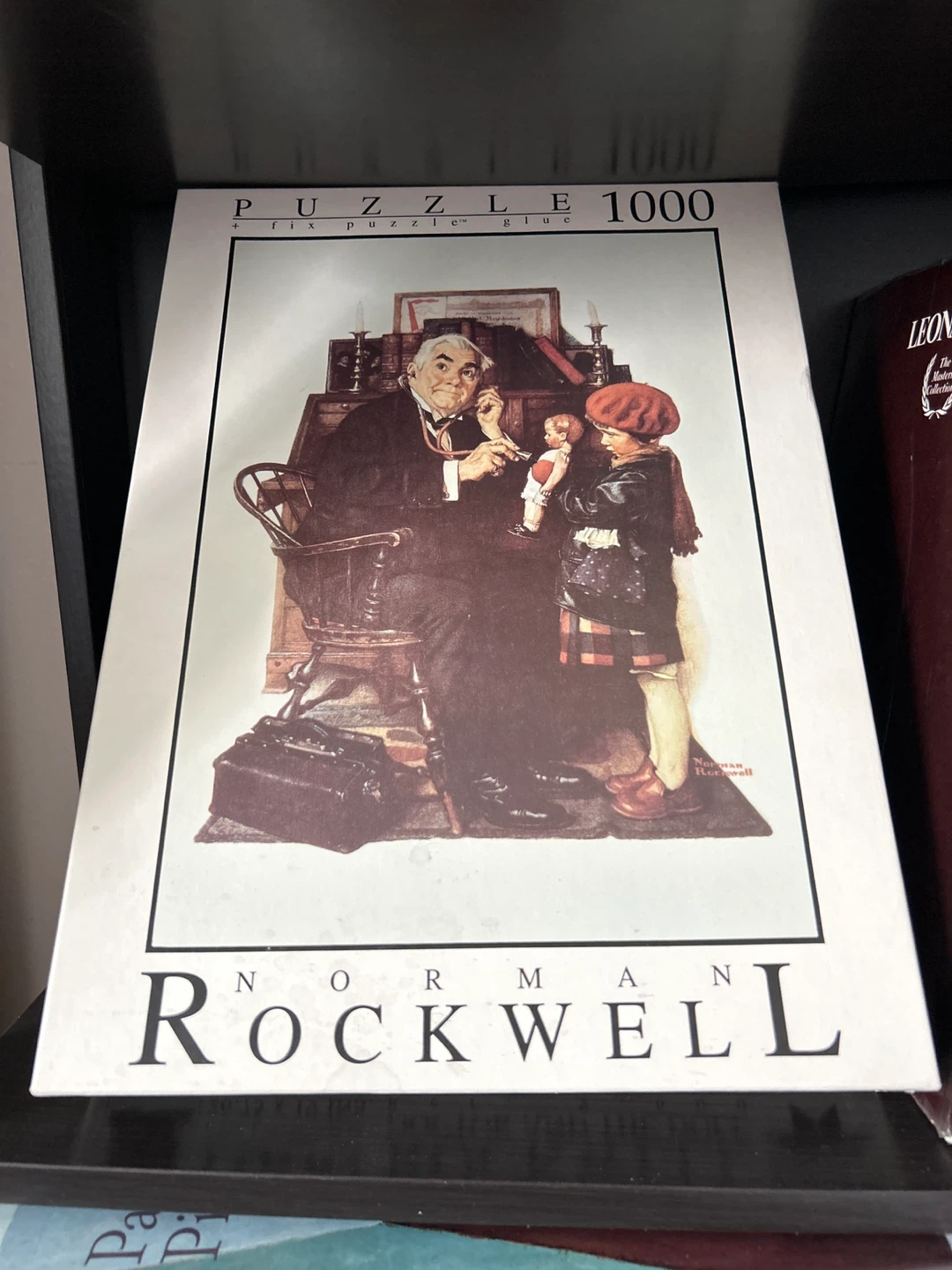 Norman Rockwell Doctor and The Doll 1000 Piece Puzzle