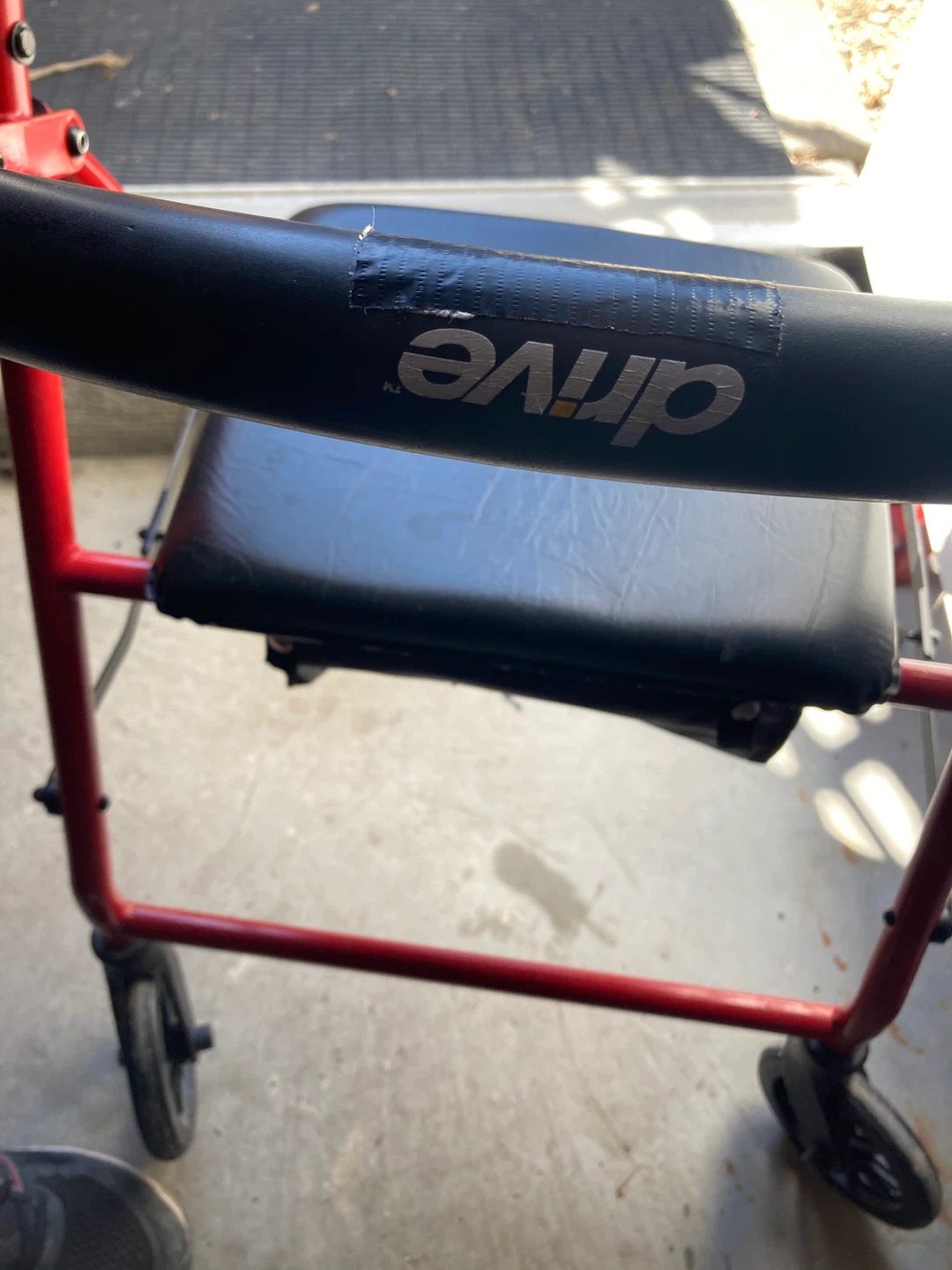 Drive Medical Folding Walker with Seat - photo 4