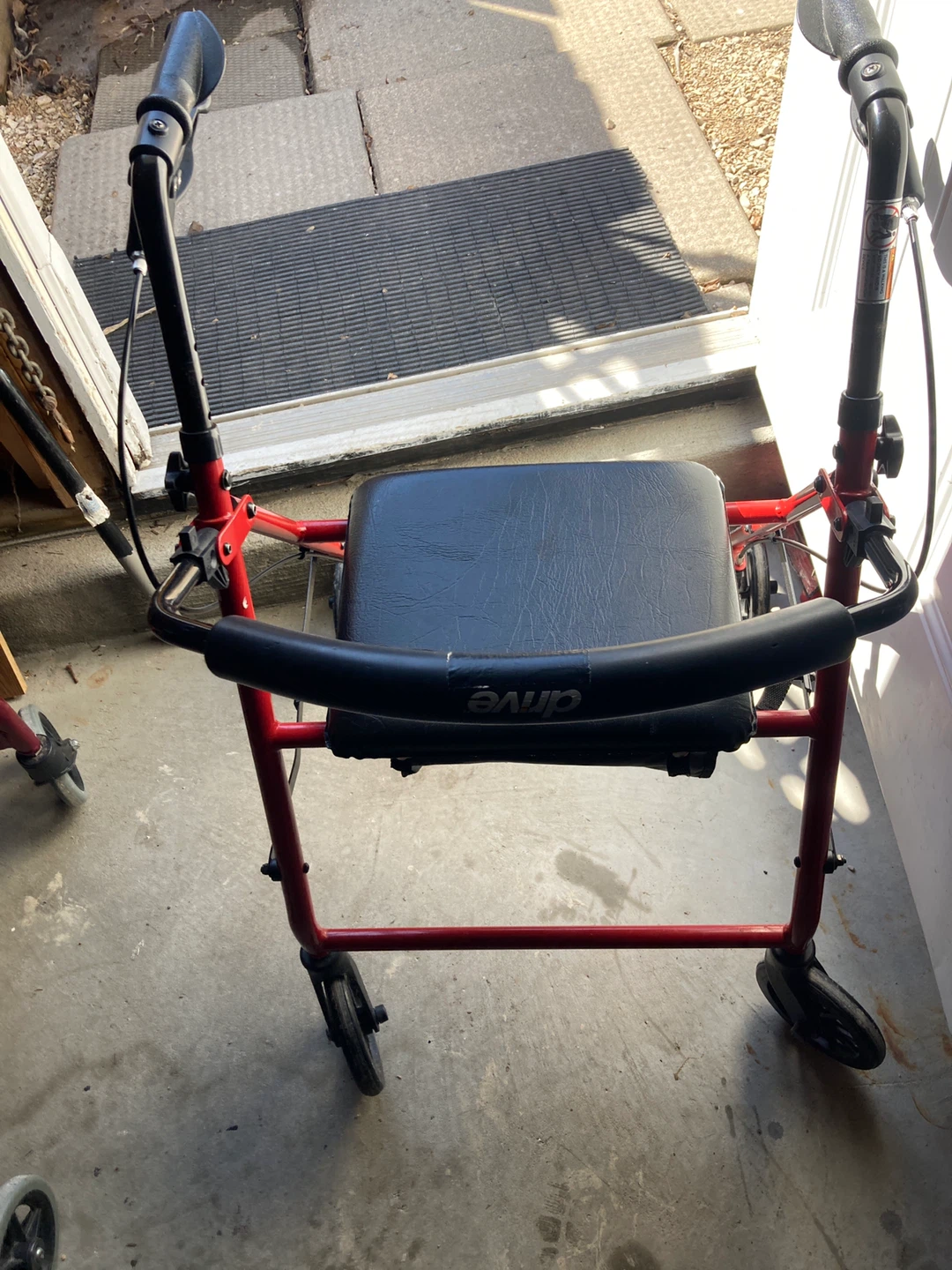 Drive Medical Folding Walker with Seat - photo 3