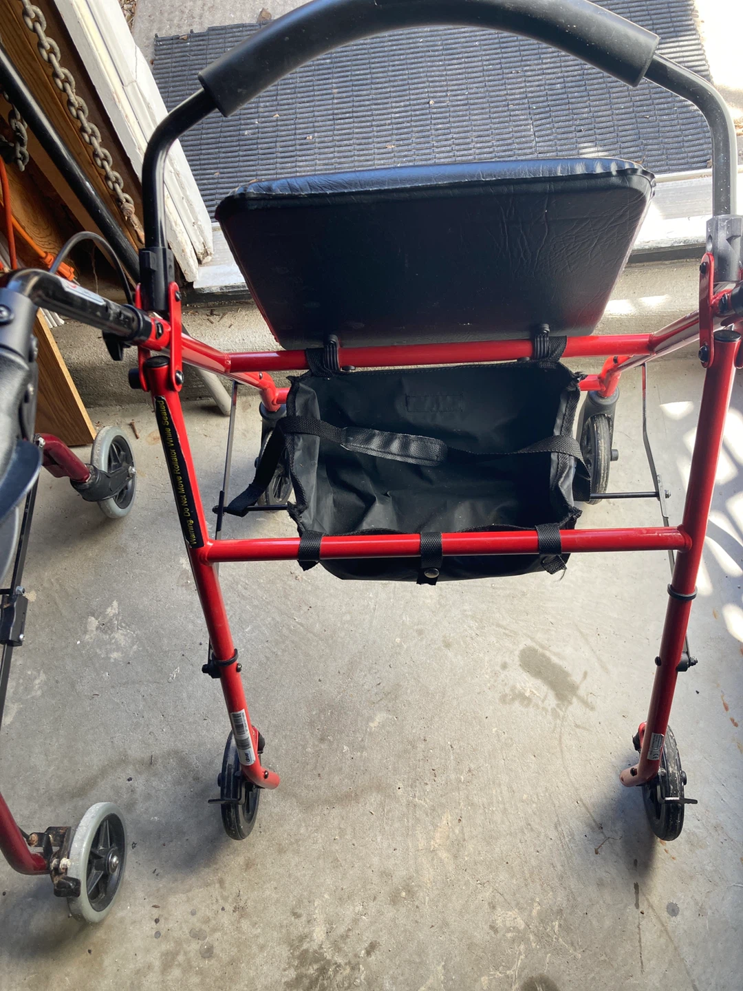 Drive Medical Folding Walker with Seat - photo 2