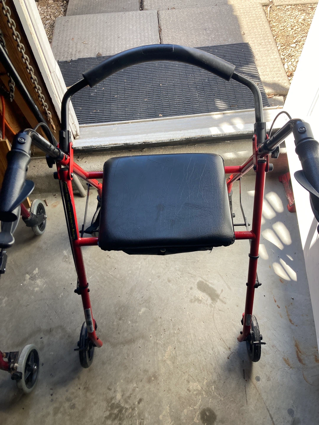 Drive Medical Folding Walker with Seat