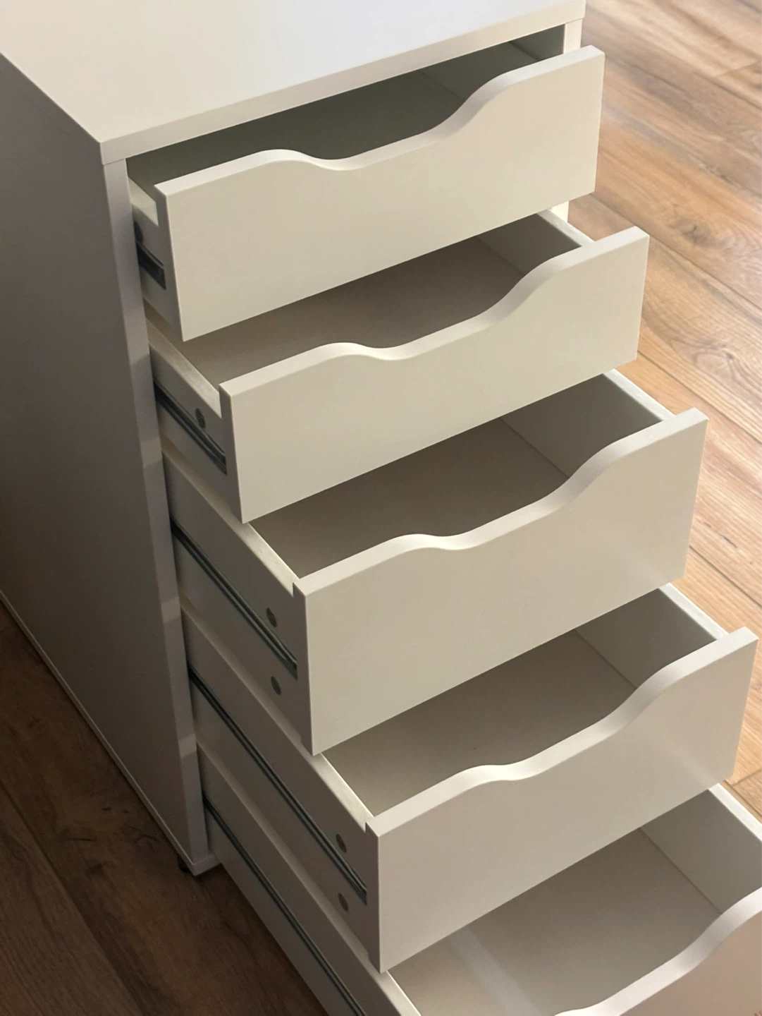 IKEA Alex 5-Drawer Unit White