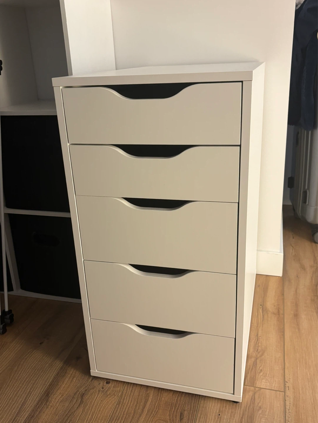 IKEA Alex 5-Drawer Unit White - photo 2