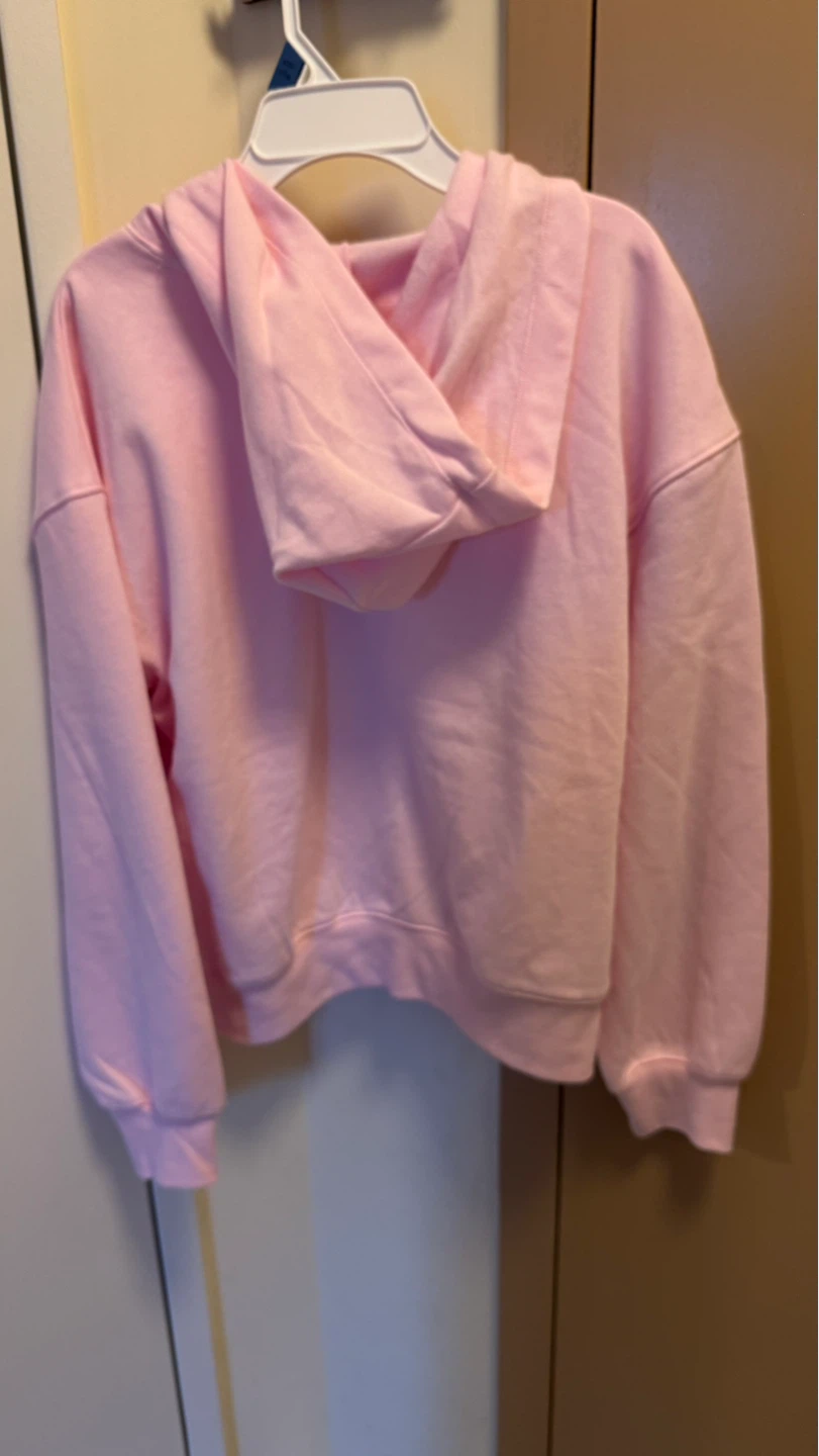 The Children's Place Pink  size 16 Peace & Love Zip-Up Hoodie
