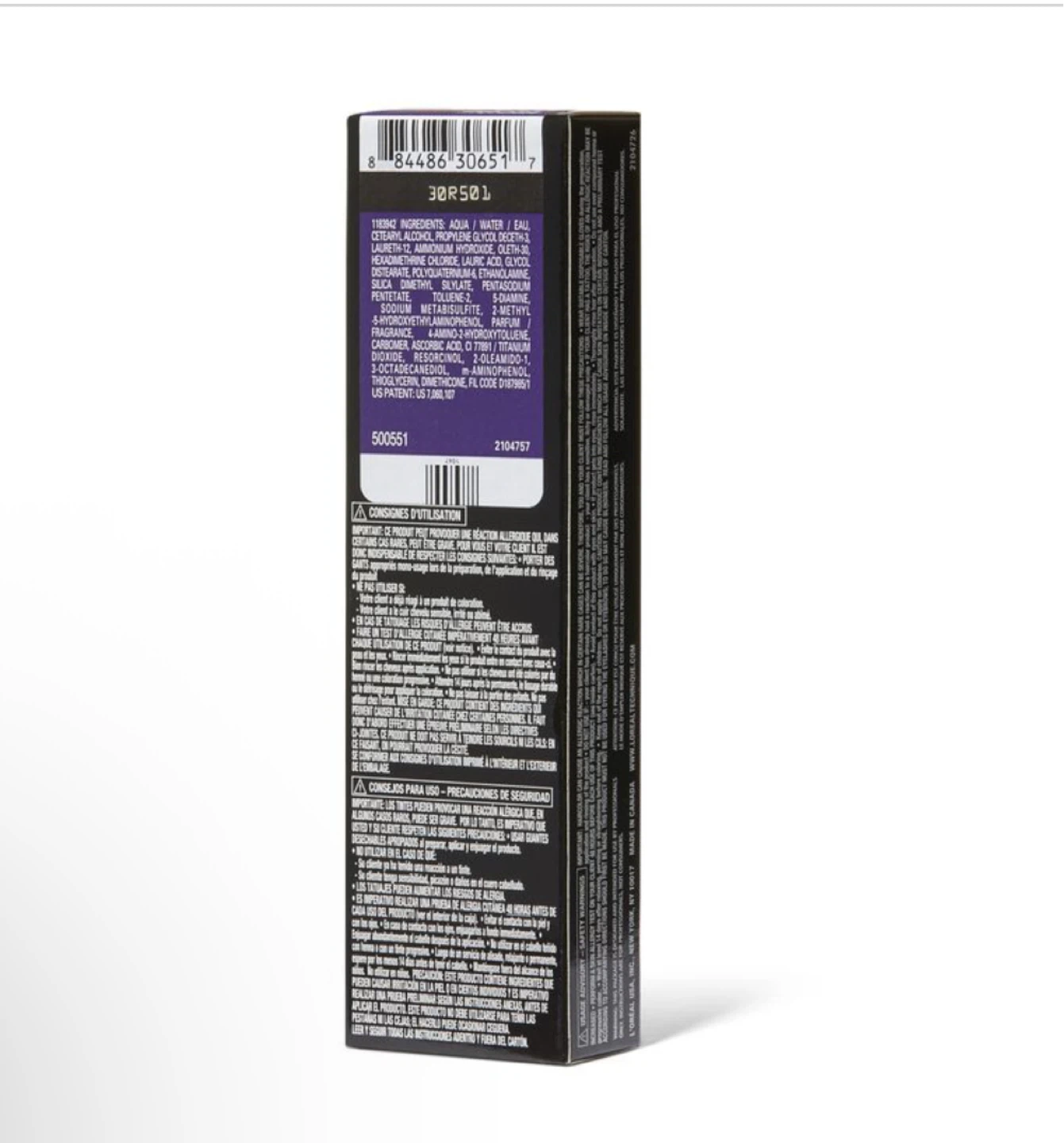 L'Oréal HiColor Permanent Hair Color - True Violet (H19) - photo 2