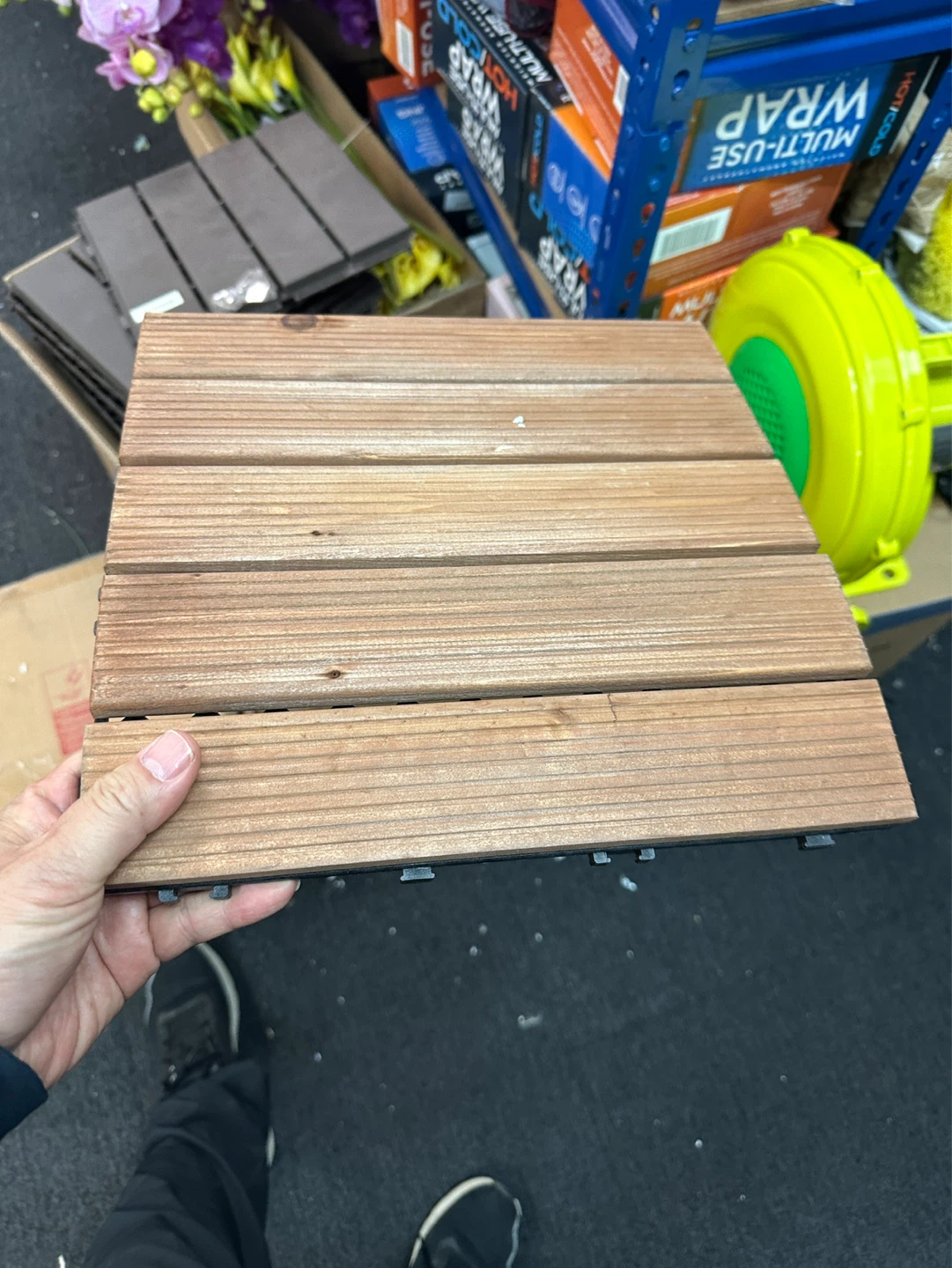 Wooden Decking Tiles   (27 pcs)