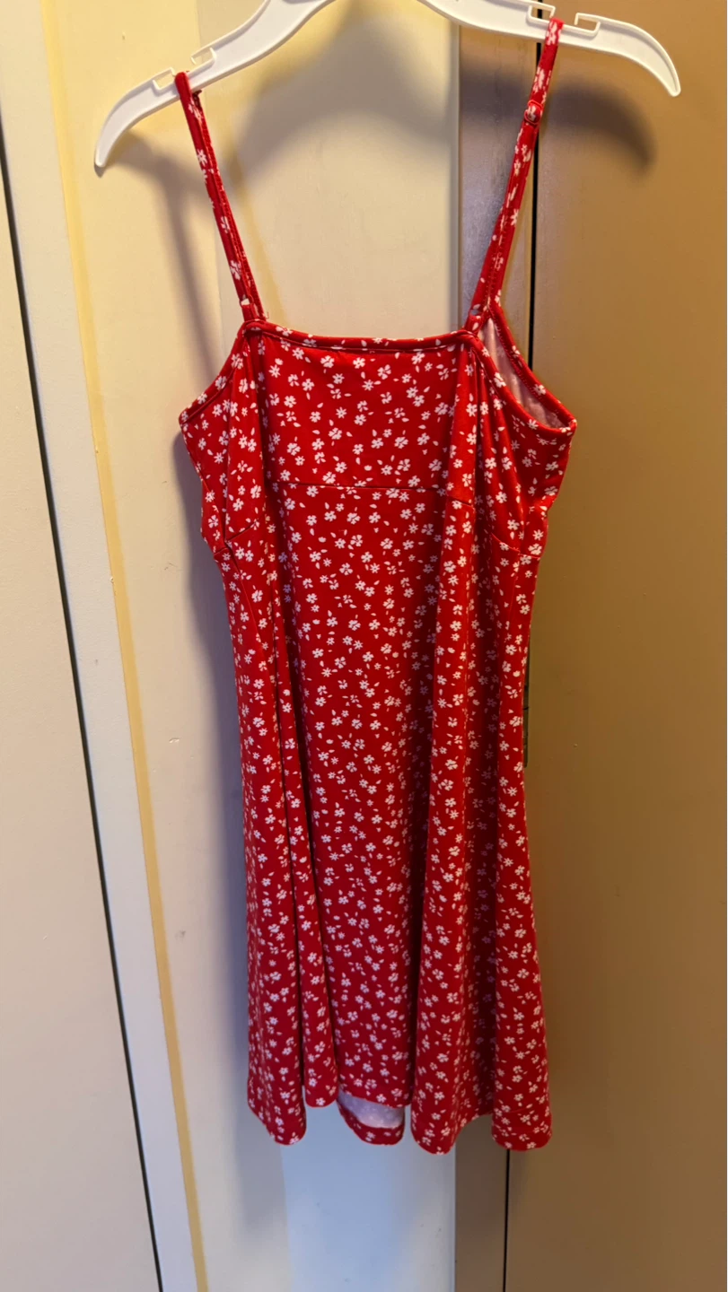 urban kids Red Floral Mini Dress size 14-16 - photo 2