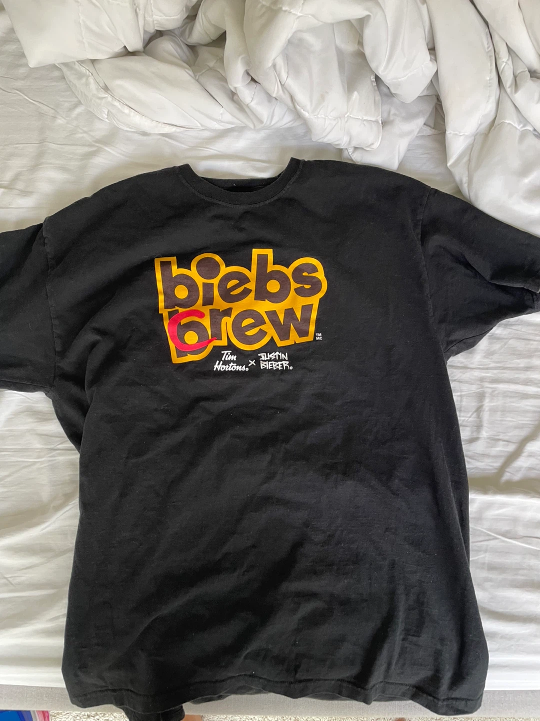 Tim Hortons x Justin Bieber Biebs Brew T-Shirt