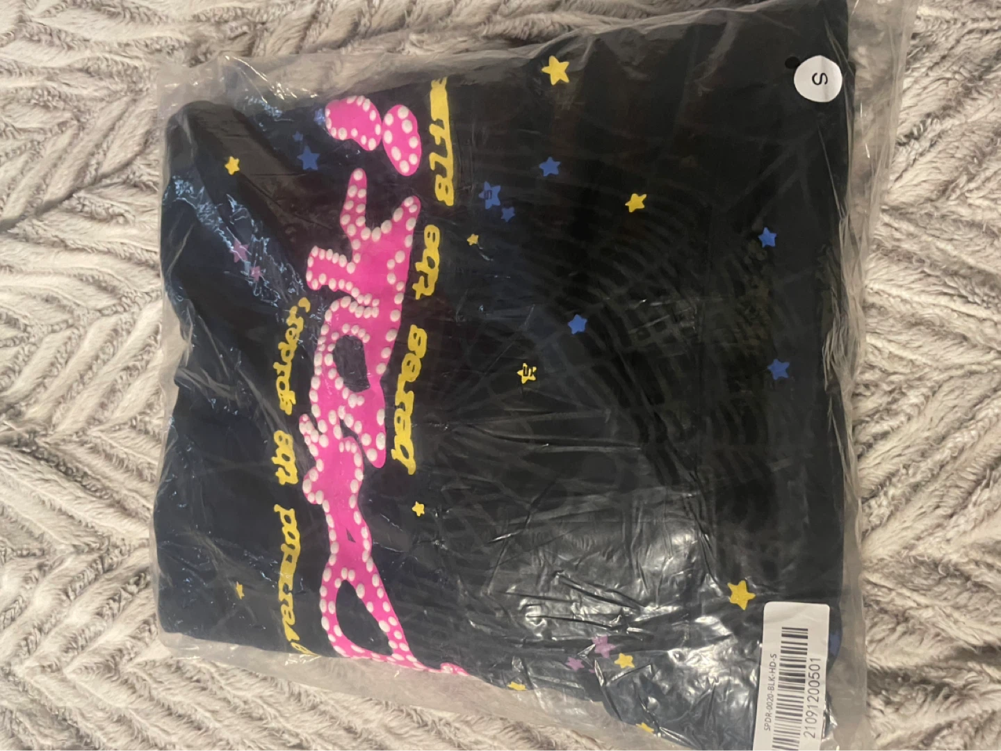 Black Sp5der punk Hoodie