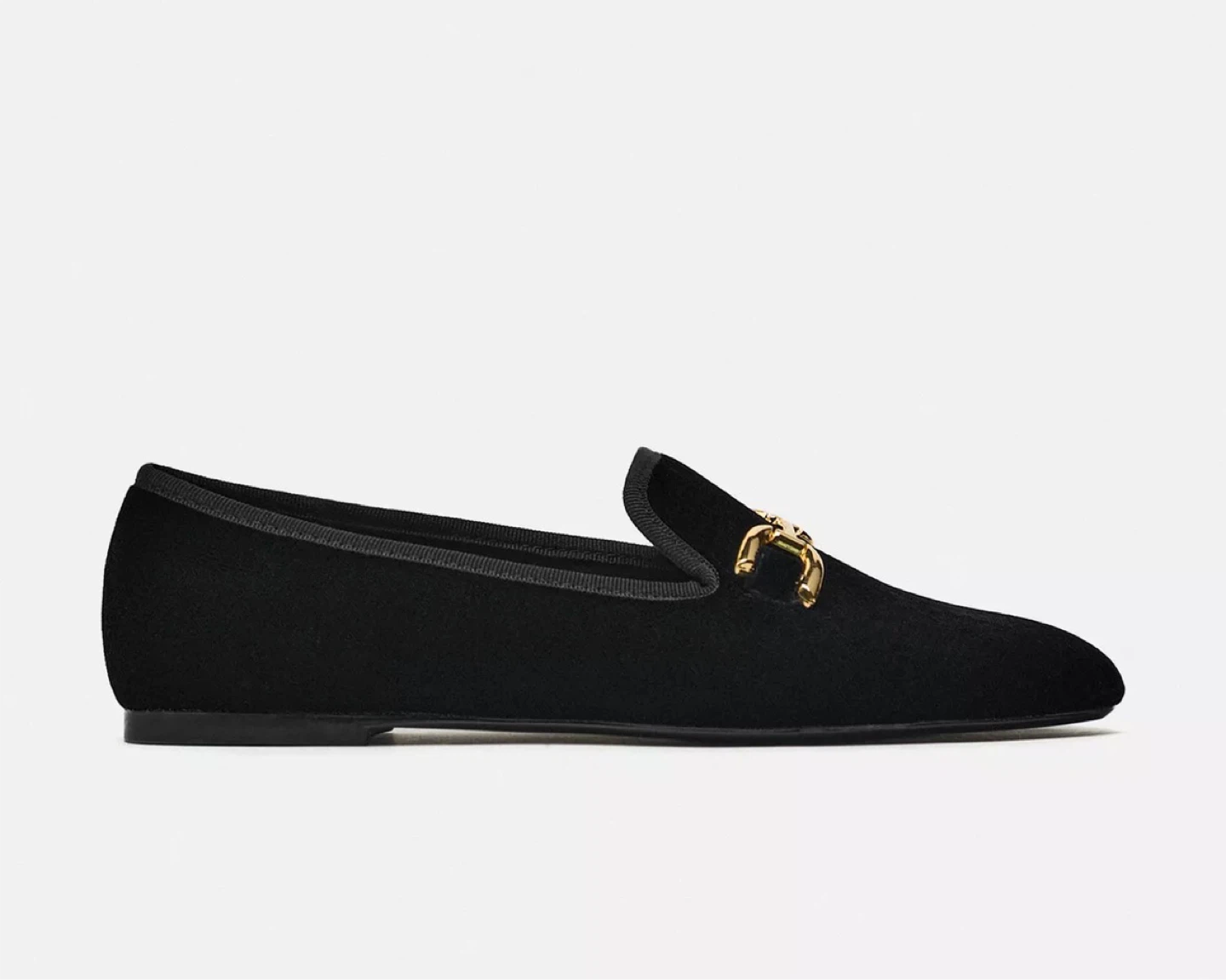 Zara Black Velvet Loafers (new with tag ‼️final sale ‼️ - photo 3