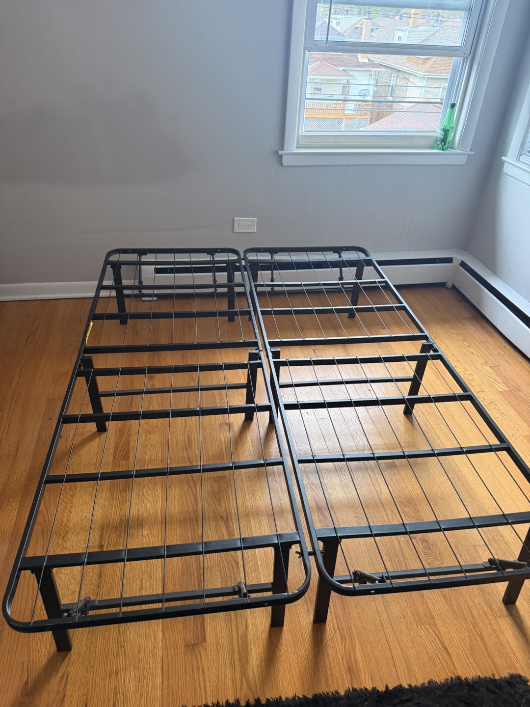 Full Size folding  Metal Bed Frame