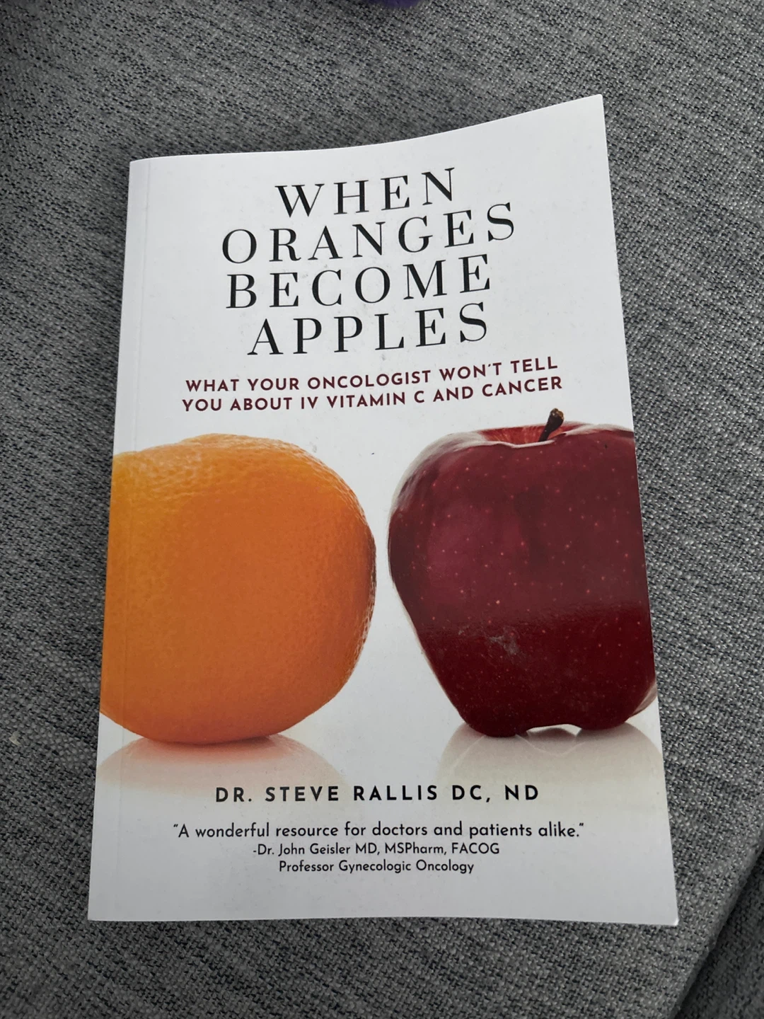 When Oranges Become Apples