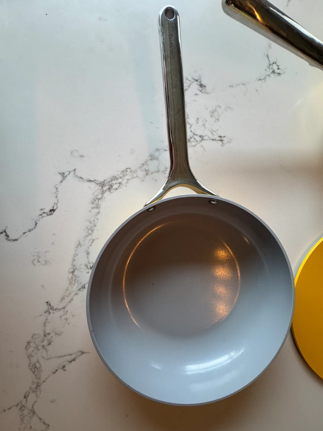 Caraway Fry Pans (Set of 2) - yellow - photo 4