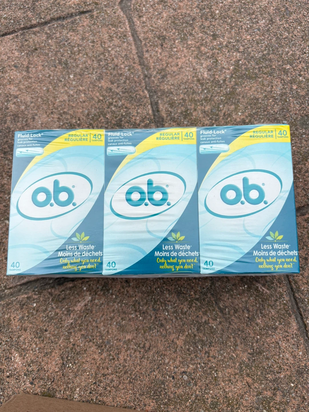 O.B. Regular Absorbency Tampons