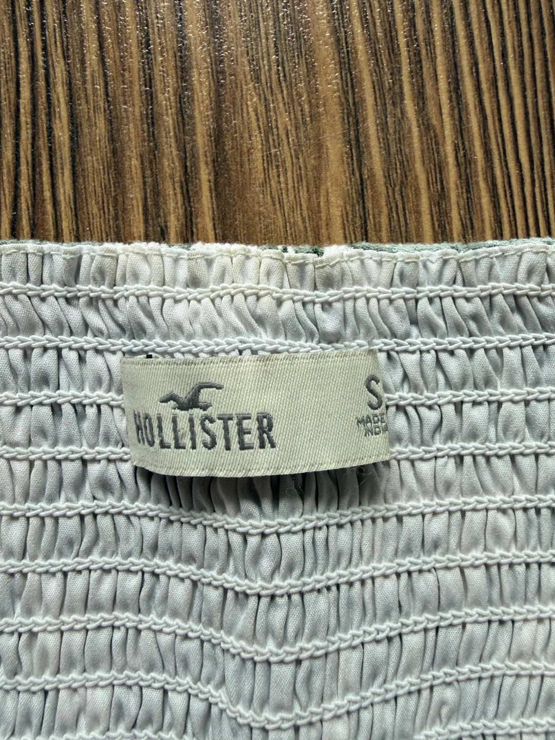 Hollister Smocked Babydoll Top | Size S - photo 3