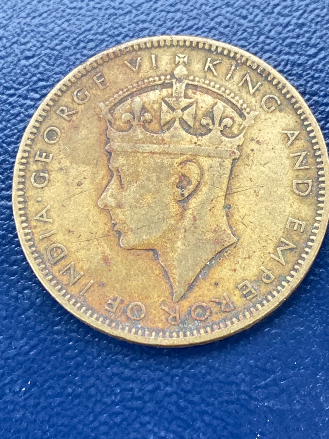 1938 Jamaica One Penny Coin