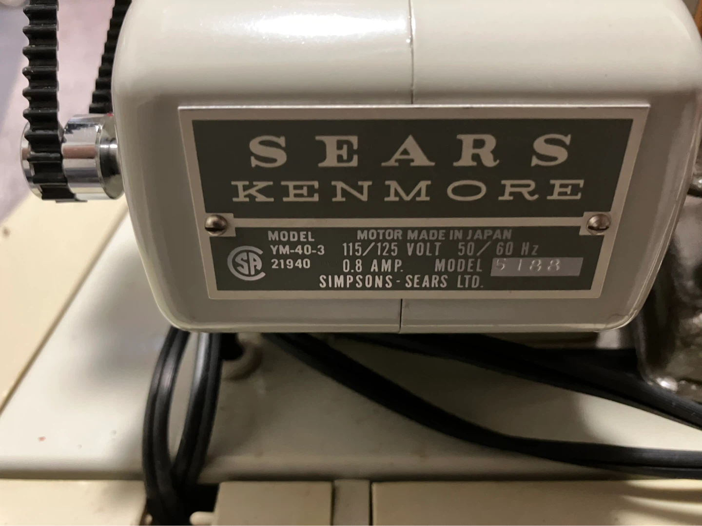 Sears Kenmore Sewing Machine - photo 5