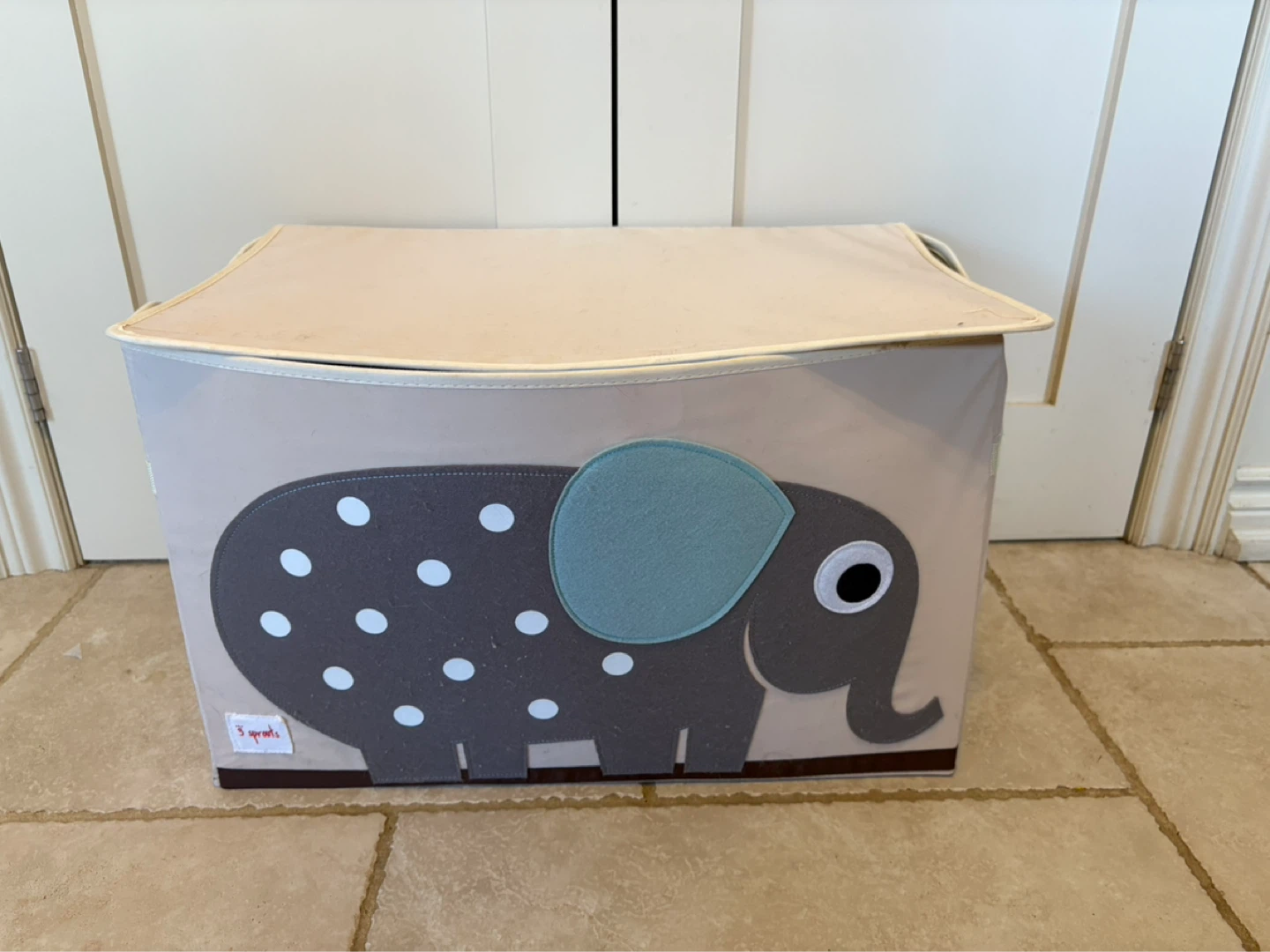 3 Sprouts Elephant Toy Storage Bin
