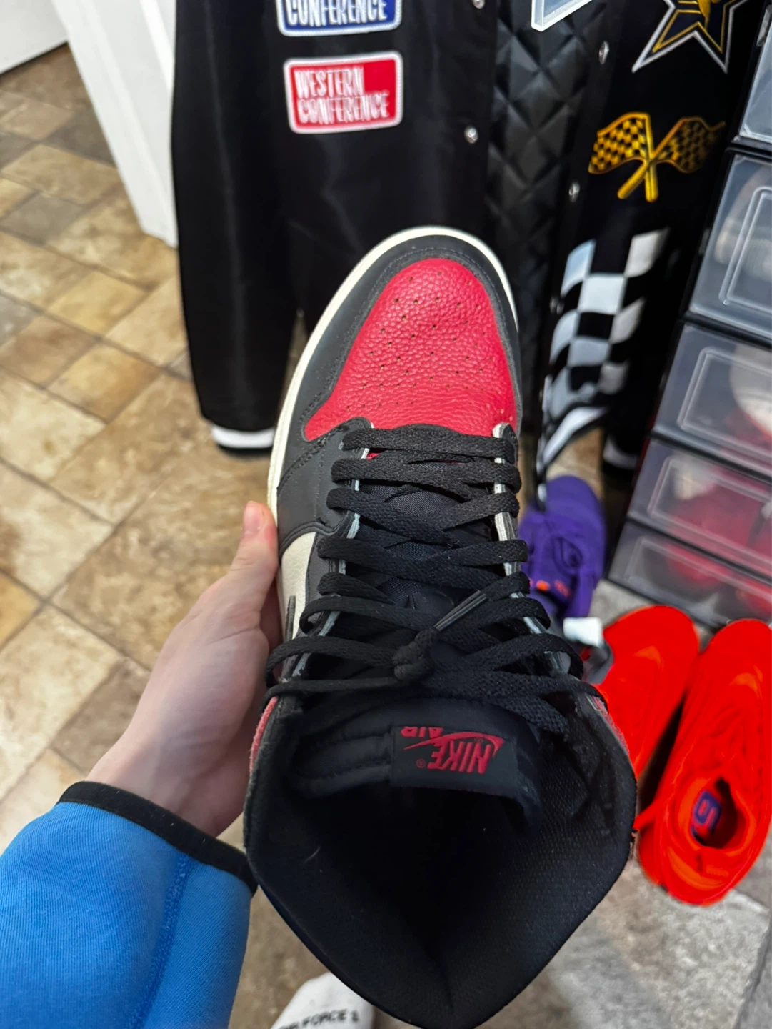 Jordan 1 Bred toe - photo 4