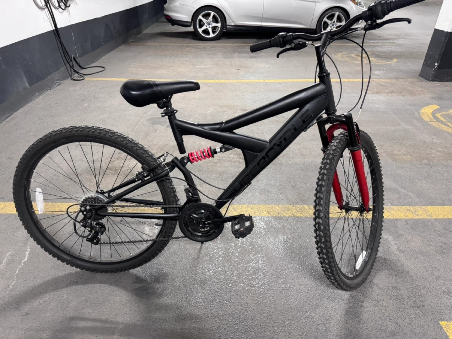 SUPERBOYCLY Sport 26” Full Suspension Mountain Bike