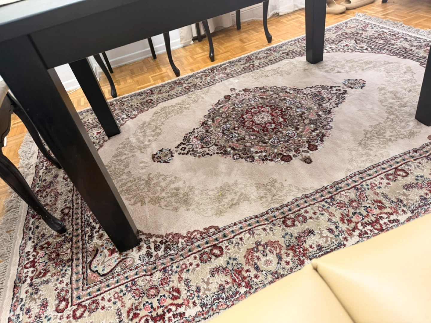Oval Oriental Rug with Fringe - photo 4