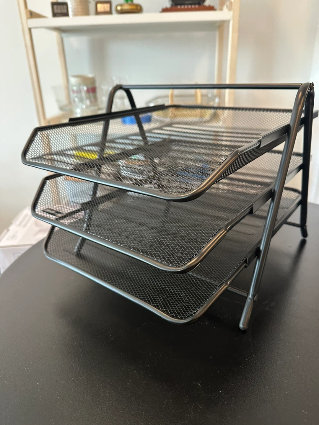 3-Tier Mesh Desk Organizer