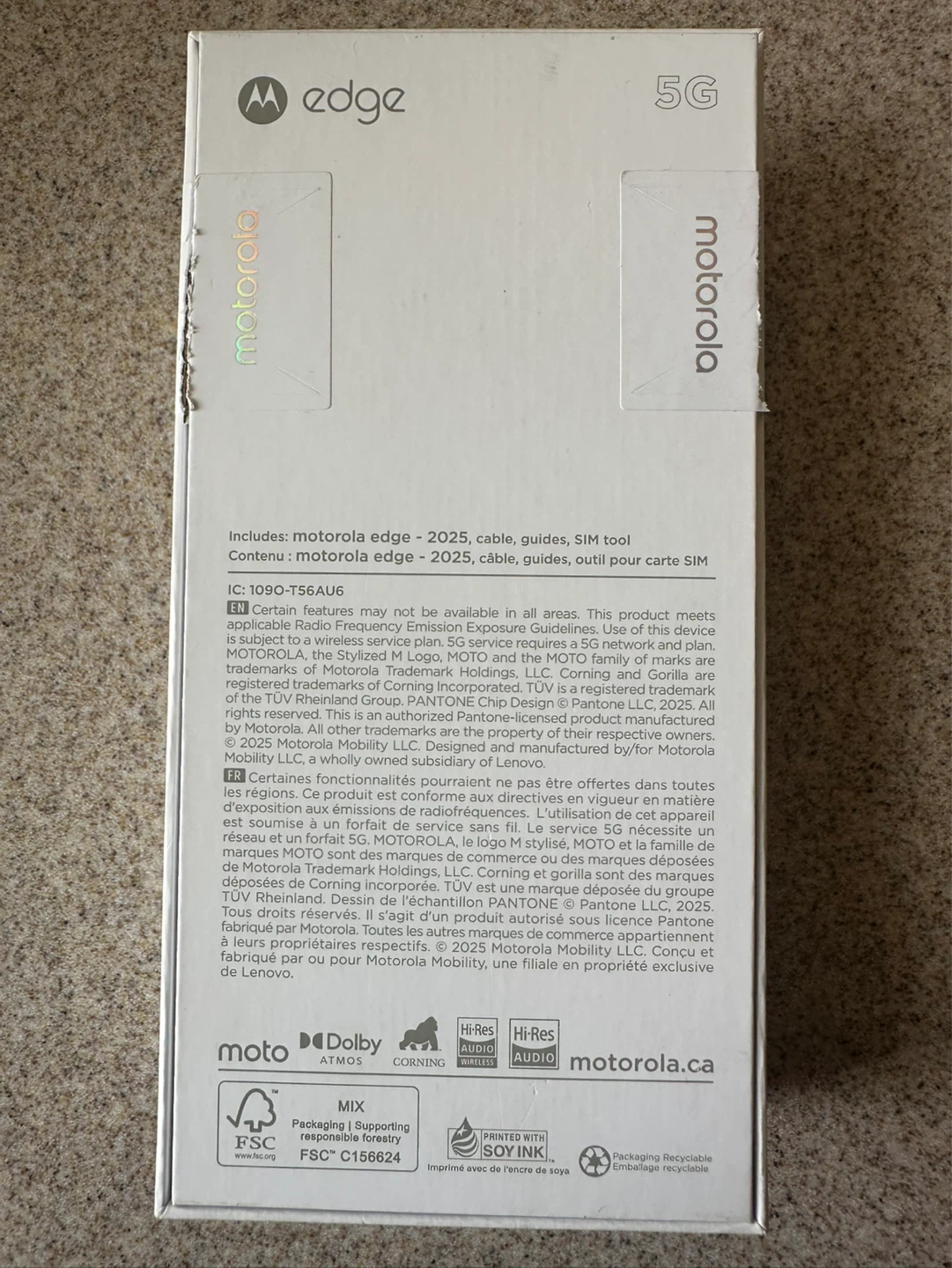 Motorola Edge 2025 Deep Forest 8GB/256GB Smartphone
