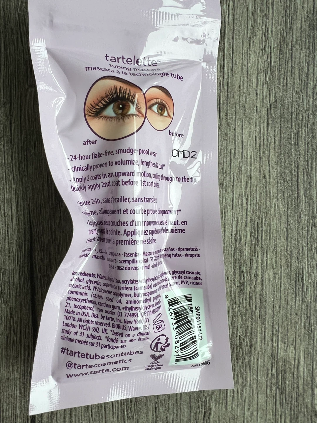 Trial size Tartelette Tubing Mascara - photo 2
